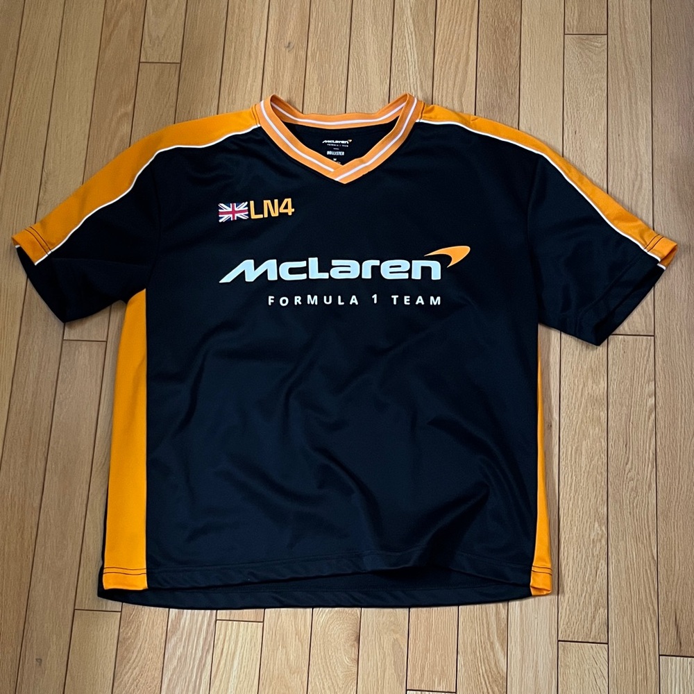 McLauren Jersey with 'Norris' Back Print